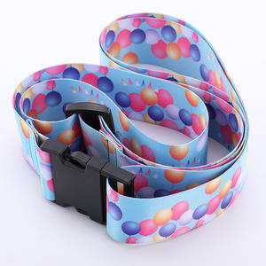 Bolsa <span class=keywords><strong>de</strong></span> maleta personalizada ajustable poliéster/nylon <span class=keywords><strong>escala</strong></span> correa <span class=keywords><strong>de</strong></span> equipaje cinturón con impresión <span class=keywords><strong>de</strong></span> su logotipo para viajar - Product Image 3
