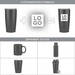 Ensemble cadeau d'entreprise de luxe personnalisé avec logo, comprenant un portefeuille en cuir, une bouteille isotherme, un sac fourre-tout et un stylo métallique - Product Image 3