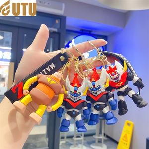 Llavero de robot de anime universal inspirado en la tecnología FYQC, bonito muñeco de plástico para mochila, regalo de joyería al por mayor - F - Product Image 3