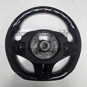 Volante Deportivo de Fibra de Carbono Forjada y Alcántara, el Más Popular, para BMW G20 G30 G01 Serie 3 Serie 5 - Product Image 2