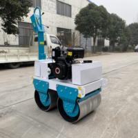 Rouleau compacteur à double tambour pour bébé, 600kg, 60cm de largeur, rouleaux pour route, à vendre