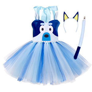 Disfraz <span class=keywords><strong>de</strong></span> Tutú <span class=keywords><strong>de</strong></span> <span class=keywords><strong>Perro</strong></span> Azul para Niñas, Disfraz <span class=keywords><strong>de</strong></span> Halloween, Disfraz <span class=keywords><strong>de</strong></span> <span class=keywords><strong>Perro</strong></span> Azul para Actuaciones, <span class=keywords><strong>Traje</strong></span> <span class=keywords><strong>de</strong></span> Cumpleaños, Disfraces <span class=keywords><strong>de</strong></span> <span class=keywords><strong>Anime</strong></span> - Product Image 2