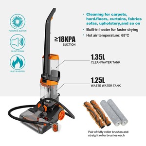 Winning Star Carpet <b>Cleaner</b> 800W <b>Spray</b> Extraction Machine For Home Use - Product Image 2