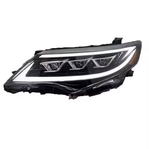 ไฟหน้าโปรเจคเตอร์ LED สำหรับ Toyota Camry ปี 12-14 รุ่นตลาดอเมริกา โคมดำ เลนส์ใส ซ้ายขวา คู่ - Product Image 2