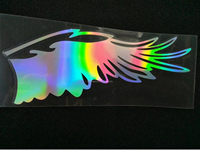 Film vinyle autocollant holographique arc-en-ciel argenté chromé, vinyle métallique imprimable, film vinyle pour voiture, rouleau de film