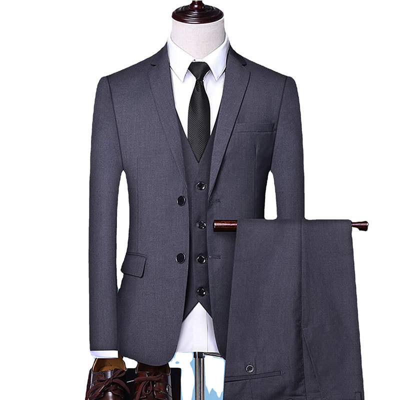 Men s Suit Business Casual Double