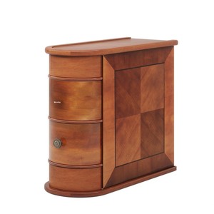 Luxury High-End Narrow Solid Wood <b>Sofa</b> <b>Side</b> <b>Table</b> Desk Light American Style Living Room Cabinet Shaker Door 3 Drawers Mobile - Product Image 5