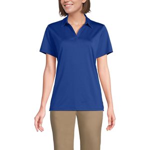 Polo de sport à manches courtes pour femme FOXA, séchage rapide, coupe classique, 100% polyester, tissu tricoté à séchage rapide - Product Image 1