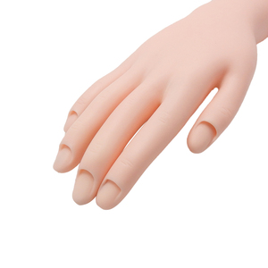 Modèle de mains de formation d'ongles, fausse main artificielle, pratique pour les ongles, outil de beauté des ongles pour femmes, manucure 45x33x49 PVC - Product Image 6