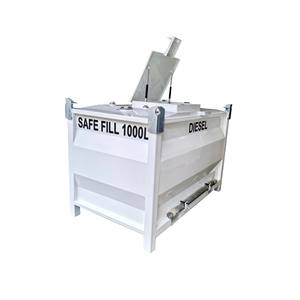 Réservoir <span class=keywords><strong>IBC</strong></span> autoportant SUMAC à double paroi en acier au carbone, <span class=keywords><strong>conteneur</strong></span> de transfert de carburant en forme de cube 2000L/4000L pour diesel et essence, stationnaire, en poudre - Product Image 3