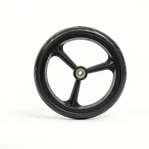 Quick delivery 7.5" inch 3 Spokes Plastic Eva Foam Wheels For Hand Trolley