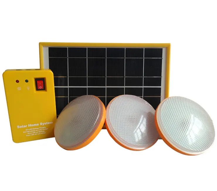 ESG Home Used Complete off-grid mini solar power 3.7V 6W portable equipment led lighting use solar system