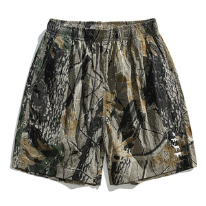 Pantalones Cortos Deportivos Casuales de Camuflaje, Tejidos, de Secado Rápido, Transpirables, para Hombre y Mujer, Finos, Holgados, Combinables, para Verano y Actividades al Aire Libre - Product Image 1