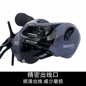 Moulinet de pêche à lancer Shima Caius 6+1BB en métal, haute vitesse, pour eau salée, océan, plage, réservoir, étang - Product Image 5