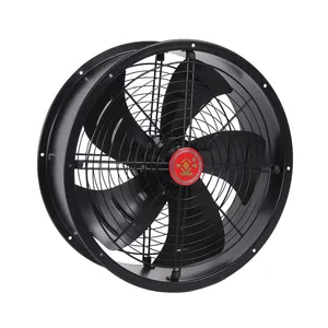 Ventilador de escape para cozinha ip55, do ventilador de fluxo axial de 8 polegadas a 24 polegadas