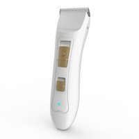 Tondeuse à barbe magnétique pour hommes, rasoir professionnel puissant et divertissant avec moteur Dc Rechargeable, tonte du poil