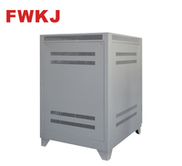 Régulateur de tension automatique à compensation AC 100 KVA SBW, 3 phases, 380 V, stabilisateur de moteur servo industriel haute puissance FWKJ