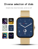 Reloj Inteligente de Lujo para Hombre Moda Fitness Completo IP67 Impermeable Monitor de Frecuencia Cardíaca y Presión Arterial Smartwatch para Hombre Android IOS