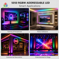OEM Tersedia 4-in-1 Kawat Emas Murni Sk6812 Addressable 5050 RGBW LED untuk Strip LED & Suasana Gaming