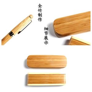 Venta directa de fábrica de bolígrafos de bambú creativos y elegantes, plumas estilográficas de bambú, bolígrafos, naturales y ecológicos. - Product Image 3