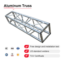 Braguero de aluminio para DJ plegable y portátil con certificado CE/TUV, braguero de perno fácil de montar para eventos de escenario
