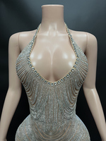 Nocance Robes Élégantes Abordables pour Femmes 2023, Robe de Soirée à Paillettes et Glands, Robe de Club Tendance, Robe Sexy d'Anniversaire, Robe Chic