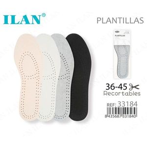 ILAN Solette in EVA con Tessuto Non Tessuto Taglia 36-45 Ritagliabili - Product Image 3