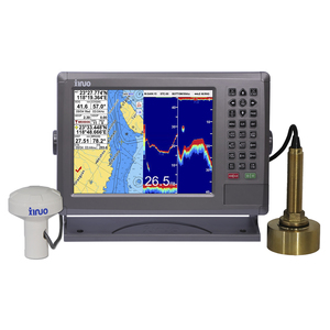 Balık bulucu ile XF-1069GF 10.4 inç deniz GPS GNSS grafik çizici combo/GNSS GPS navigator sesli iskandil