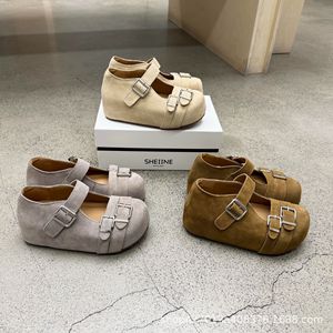 Zapatos Mary Jane retro con doble hebilla para mujer, mocasines casuales cómodos y planos - Product Image 3