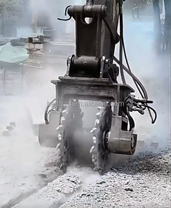 Wolver BRW110挖沟机滚筒切割机带切割轮路槽滚筒切割机带CE - Product Image 2