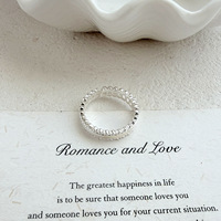 Bague de mode pour femme, émail blanc, zircon cubique, bord festonné, double rangée pavée, large bande ouverte, bague éternité, bijoux de mariage