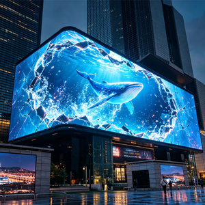 Mur vidéo LED extérieur Full Color 5000 cd/m² 16:9 IP65, affichage publicitaire sans soudure pour événements métropolitains, bâtiments et usage commercial - Product Image 6