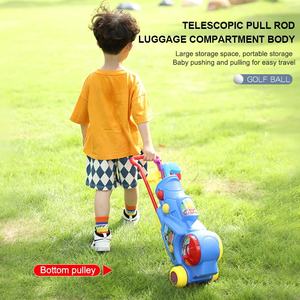 Ensemble de clubs de golf pour enfants jeu de balle de golf pour tout-petits sport de plein air jouets d'entraînement de golf sac à dos <span class=keywords><strong>chariot</strong></span> ensemble avec tapis de putting - Product Image 6