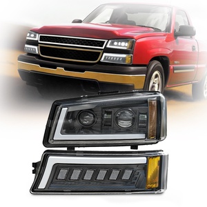 Para <span class=keywords><strong>Chevrolet</strong></span> Avalanche 2003-2006 Silverado 1500HD 2500HD 3500 Classic Chevy LED Headlight Kit para <span class=keywords><strong>Chevrolet</strong></span> Silverado Parts - Product Image 1