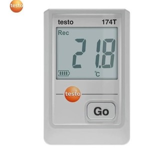 Enregistreur de données de température et d'humidité Testo 174 <span class=keywords><strong>TMini</strong></span> IP67, précision 0,5, compatible Bluetooth, pour la chaîne du froid - Product Image 1
