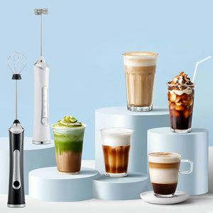 Handheld Milk Frother for Coffee, Rechargeable Drink Mixer With 3 Speeds Electric Whisk Coffee Frother - Product Image 4