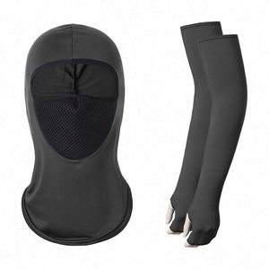 Cagoule tactique respirante et imperméable de qualité supérieure, masque intégral + ensemble de manchons de protection solaire pour les sports - Product Image 4