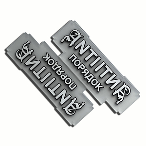 衣料品用オリジナル高周波エンボスTPUロゴパッチラベル＆3D立体感ソフト熱転写ラベル - Product Image 4