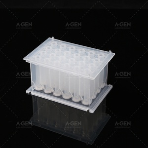 Équipement de laboratoire de chimie de base à fond en V 24 plaques carrées à puits profond avec stérilisation - Product Image 3