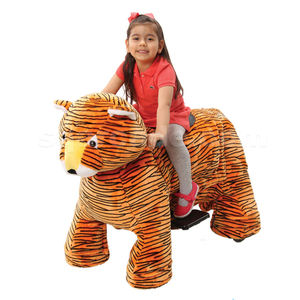 Đồng tiền hoạt động trung tâm mua sắm đi xe trên động vật đồ chơi cho Kid khủng long sang trọng động vật đi xe đi bộ đồ chơi cơ khí cưỡi ngựa cho trẻ em - Product Image 6