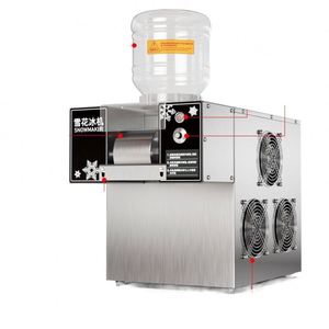 Air-cooled Snowflake Ice Machine Commercial Snowflake Machine Continuous Ice Machine - Product Image 4