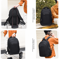 Grand Sac à Dos Unisexe Oxford Tendance Imperméable Antivol Décontracté Sportif Pas Cher pour Étudiant Universitaire avec Port USB pour Voyage