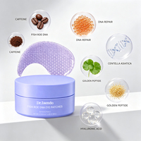 Masque en tissu nourrissant pour les yeux au caviar et PDRN, anti-cernes et anti-poches, pour tous types de peaux, cadeau de voyage et de soin personnel pour femme