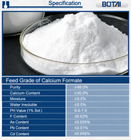 FORCA Formiate de Calcium 98% Soluble dans l'Eau Inhibiteur de Muceaux Poudre de Formiate de Calcium Additif Alimentaire Additifs Alimentaires pour Poulets