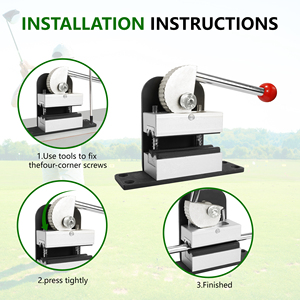 Nuovo Attrezzo Professionale per Rimozione Grip da <span class=keywords><strong>Golf</strong></span>, Morsetto in Alluminio con Logo Personalizzato per Tutti gli Asse - Product Image 2