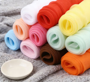 Tissu de robe de mariée respirant 2026ZP en <span class=keywords><strong>organza</strong></span> polyester, voile antistatique - Product Image 1