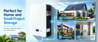 MOQ Rendah Tersedia Paket Baterai Lithium 5kWh 100Ah 51.2v dengan Kit Sistem PV Surya, baterai Lithium 5kva untuk Rumah Hunian