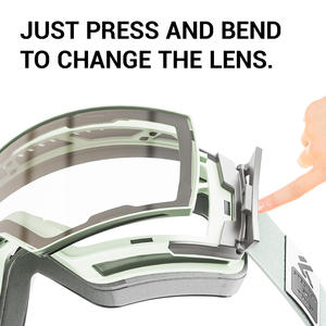 Kapvoe <span class=keywords><strong>2025</strong></span> नए आगमन के खेल धूप का चश्मा पुरुषों के लिए आउटडोर बर्फ बोर्ड सुरक्षा गोगल्स फोटोक्रोमिक एंटी-फॉग चुंबकीय लेंस - Product Image 5