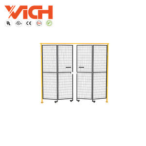 Panneaux de clôture de jardin en métal avec revêtement en poudre noire, résistants à la rouille, en treillis métallique, aménagement paysager, parterres de fleurs, enclos pour animaux de compagnie en extérieur, modélisation 3D - Product Image 5