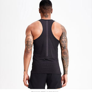 Camiseta deportiva transpirable de secado rápido para hombre, camiseta deportiva para correr, maratón, carreras de velocidad, pista y campo de larga distancia - Product Image 6